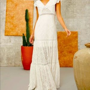 White dress